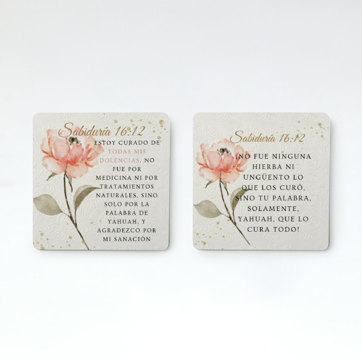 Juego de Tarjetas de Afirmaciones de Salud (3.5" x 3.5") - Image 7