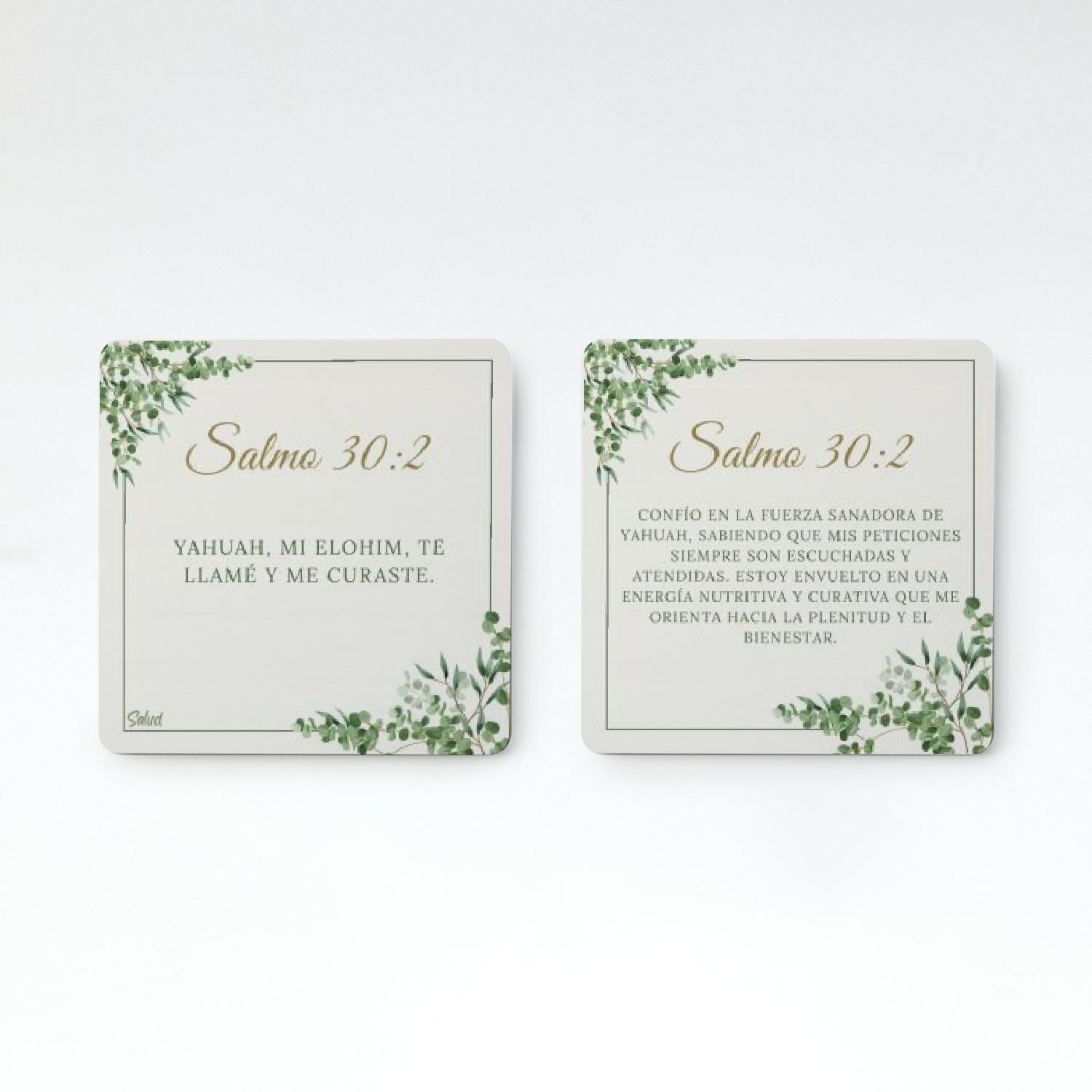 Juego de Tarjetas de Afirmaciones de Salud (3.5" x 3.5") - Image 5