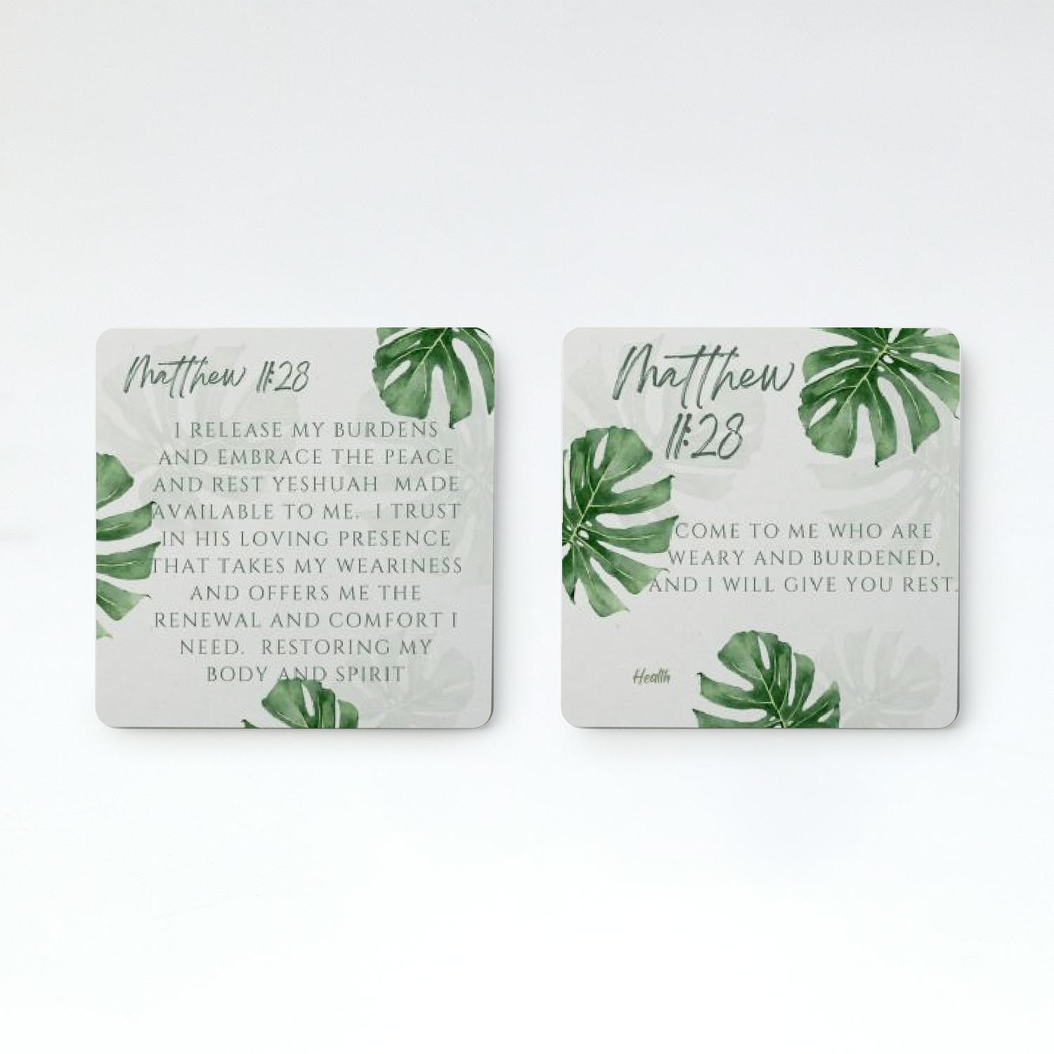 Health and Healing Square Affirmation Cards (3.5" x 3.5") - Image 7