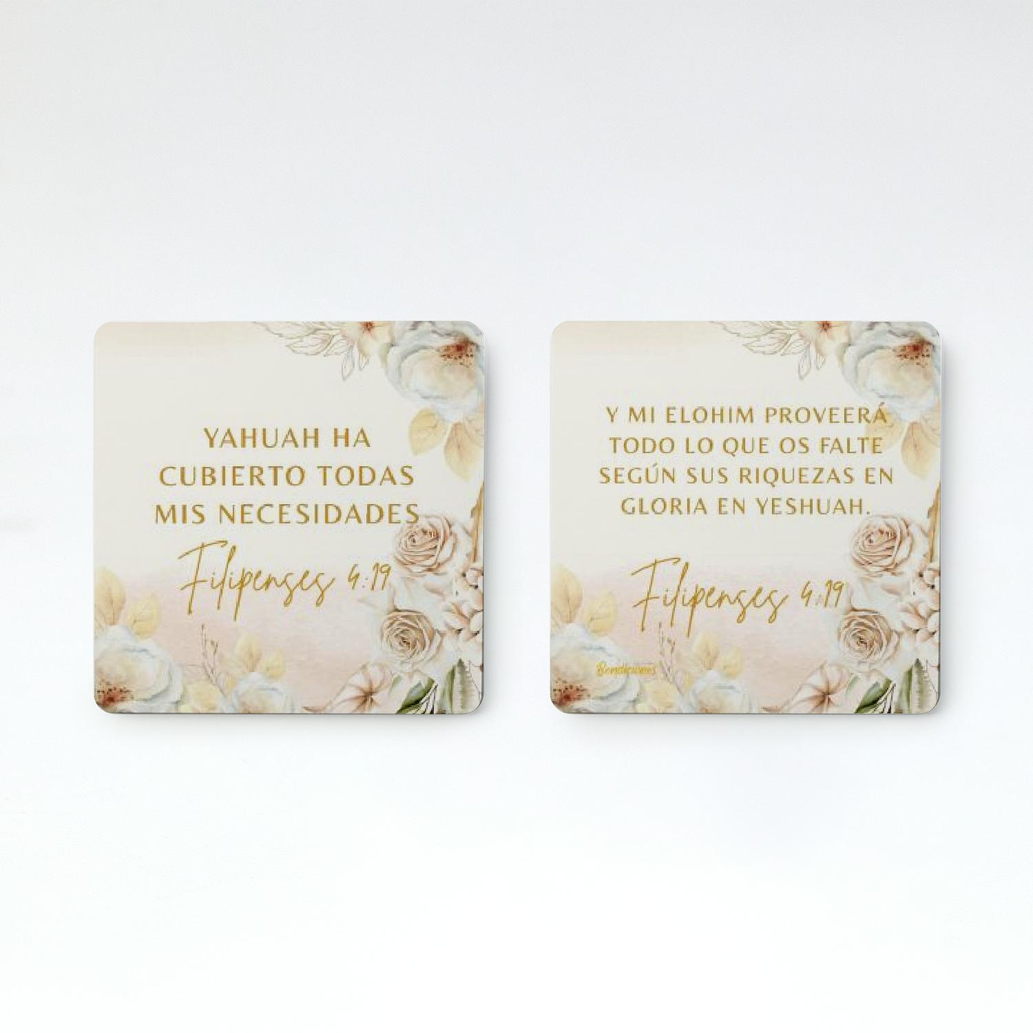 Juego de Tarjetas de Afirmación de Bendiciones (3.5" x 3.5") - Image 3