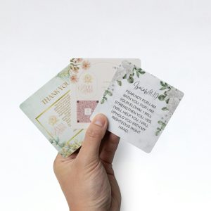 Health and Healing Square Affirmation Cards (3.5" x 3.5")