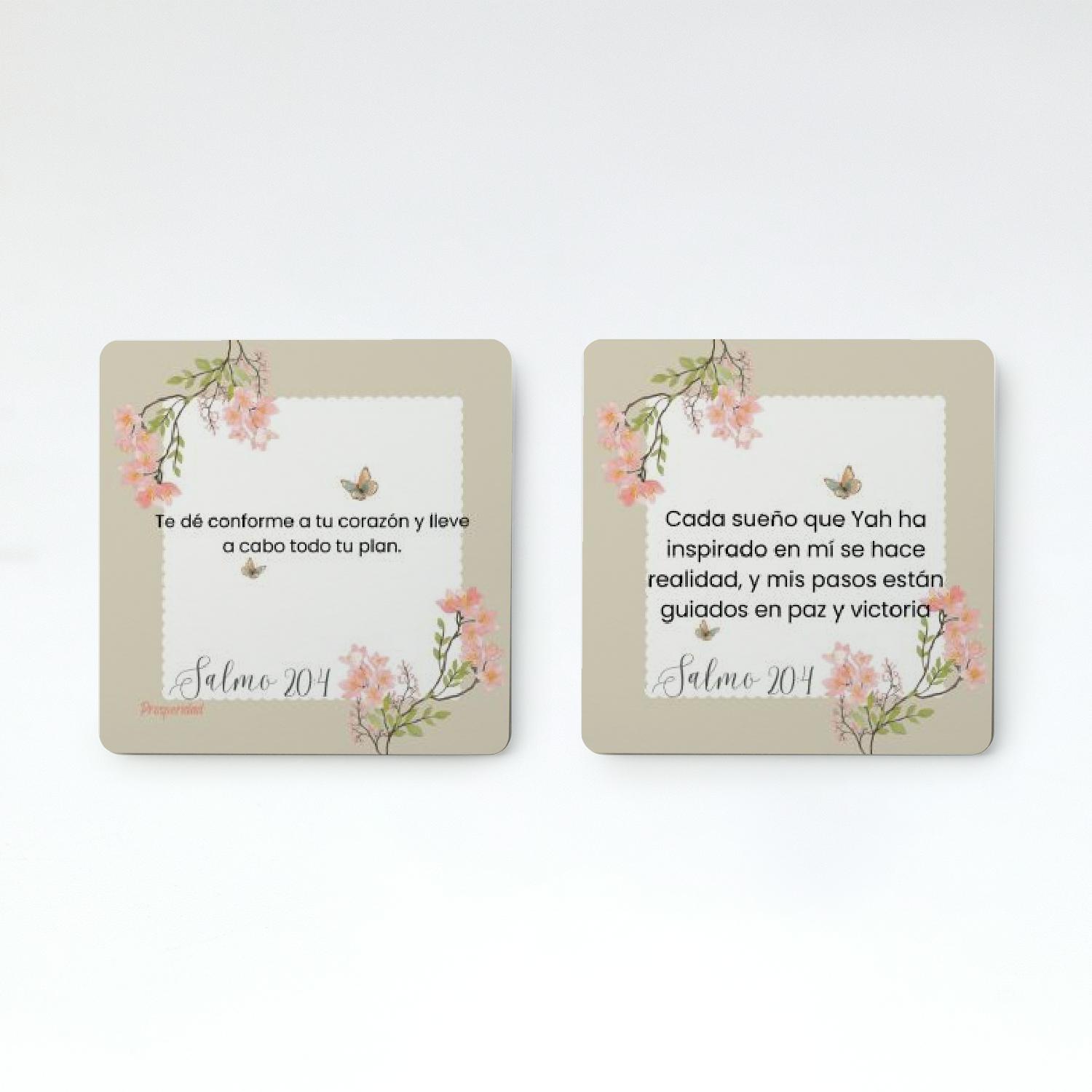 Tarjetas de Afirmación Bíblica de Prosperidad(3.5" x 3.5") - Image 4