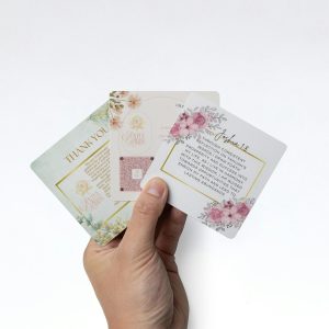 Prosperity Affirmation Square Cards (3.5" x 3.5")