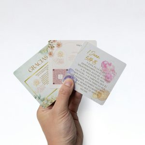 Tarjetas de Afirmación Bíblica de Prosperidad(3.5" x 3.5")