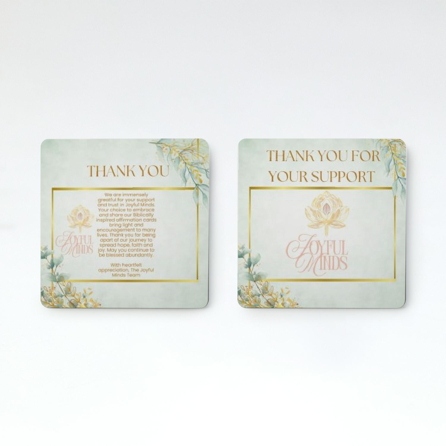 Health, Prosperity, Blessings Combo Pack (3.5" x 3.5")