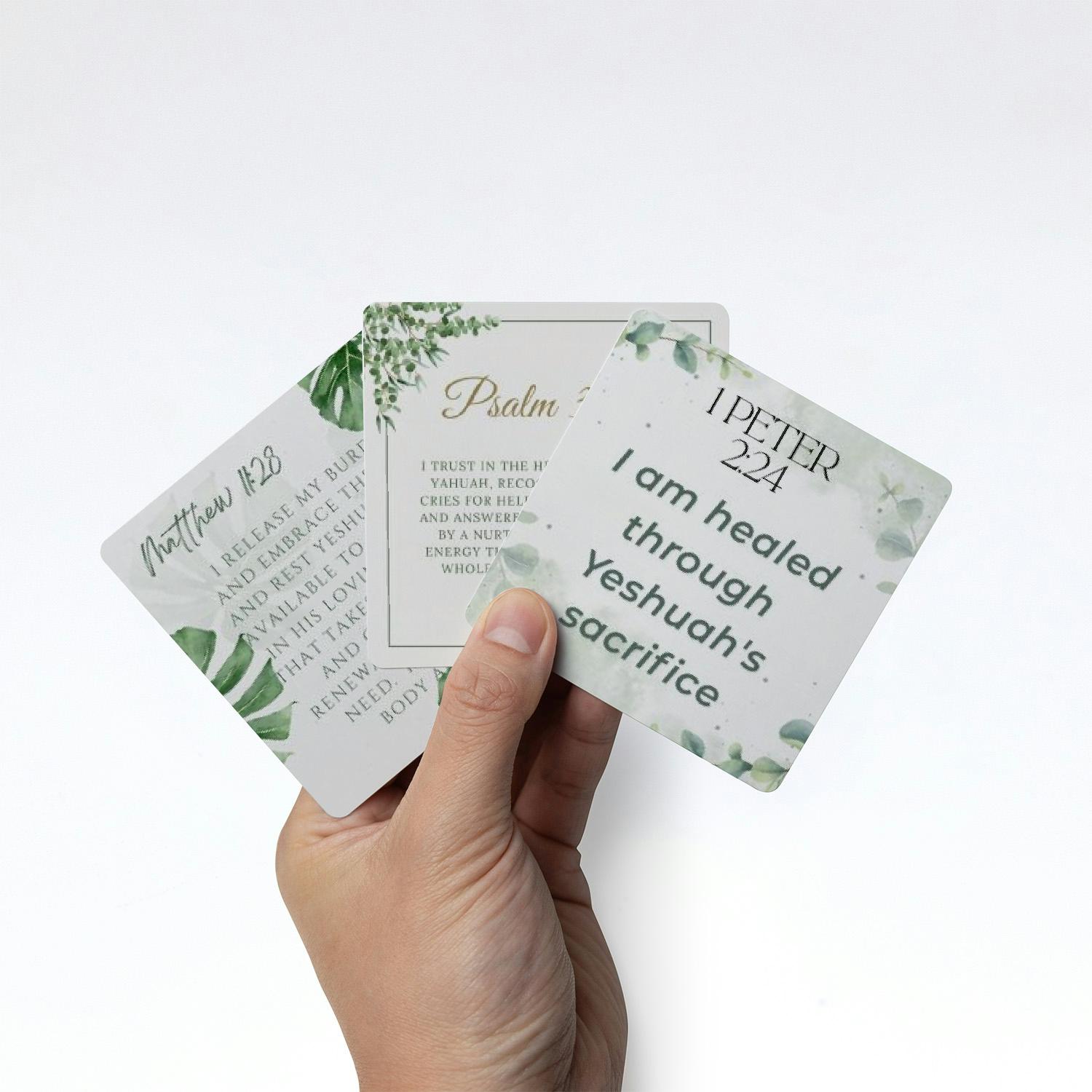 Health and Healing Square Affirmation Cards (3.5" x 3.5") - Image 6