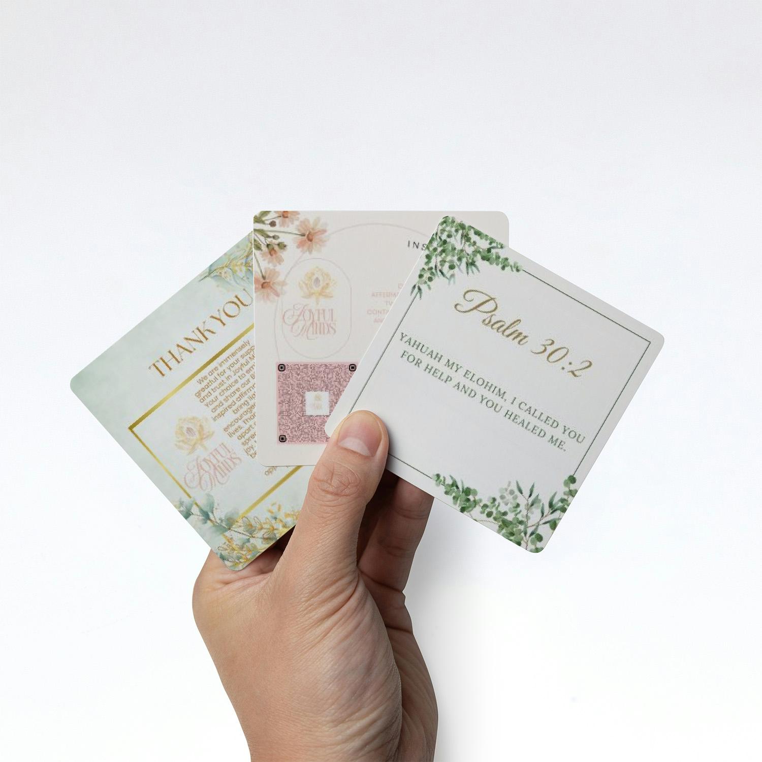 Health, Prosperity, Blessings Combo Pack (3.5" x 3.5") - Image 2