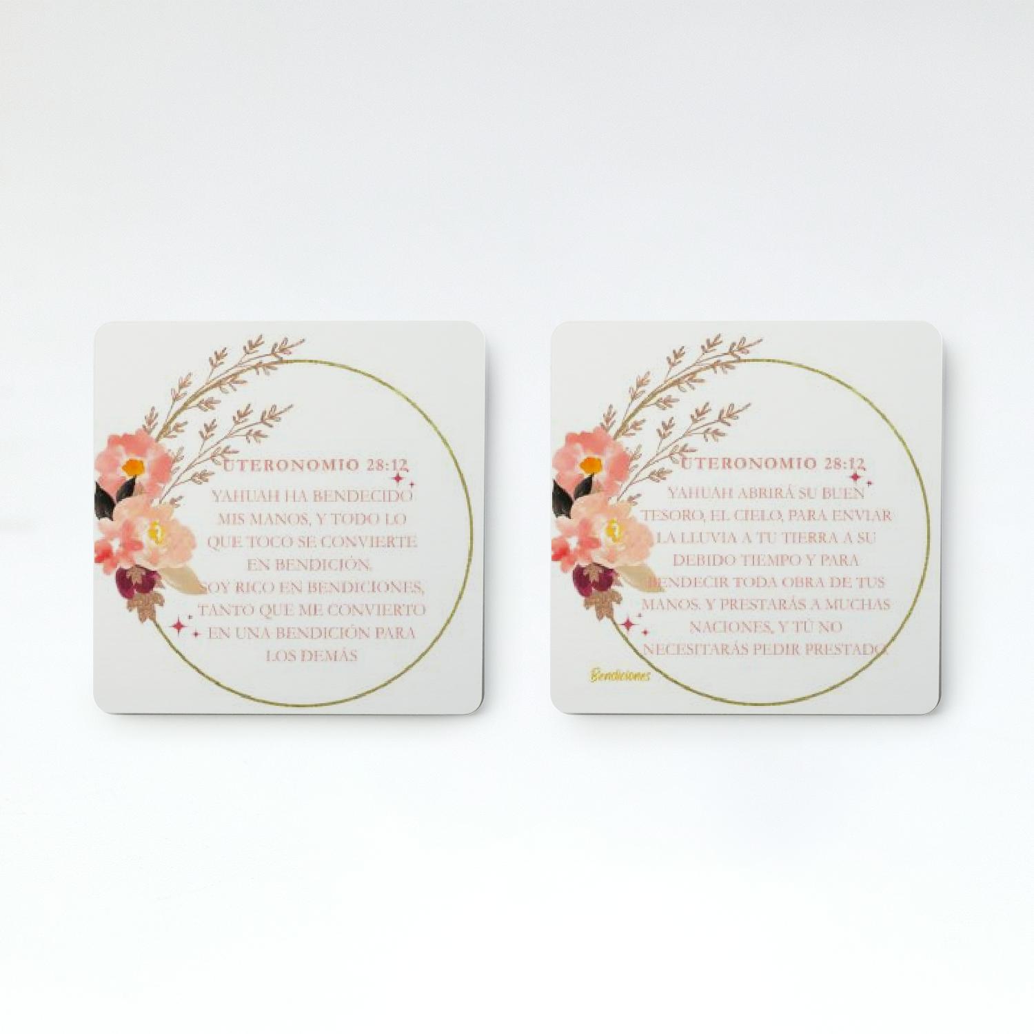 Juego de Tarjetas de Afirmación de Bendiciones (3.5" x 3.5") - Image 4